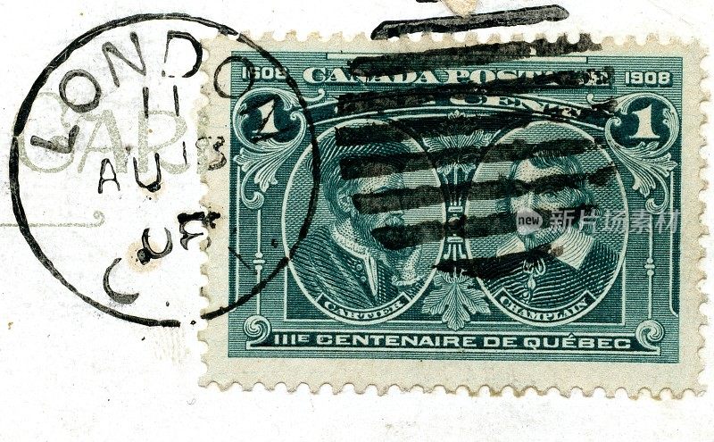 加拿大邮资1908 (XXXL)